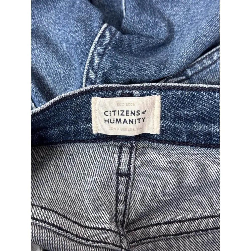 Citizens of Humanity Jeans 27 Womens Skyla Mid Rise Cigarette Denim